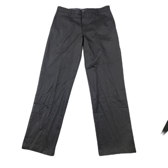 Dockers Khaki Pants Mens‎ 32 x 32 Signature Black Lux Stretch Classic Fit - Picture 1 of 5